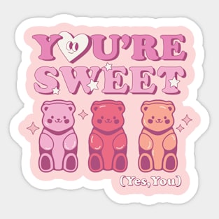 Cute Bears Sweet Valentines Day Sticker